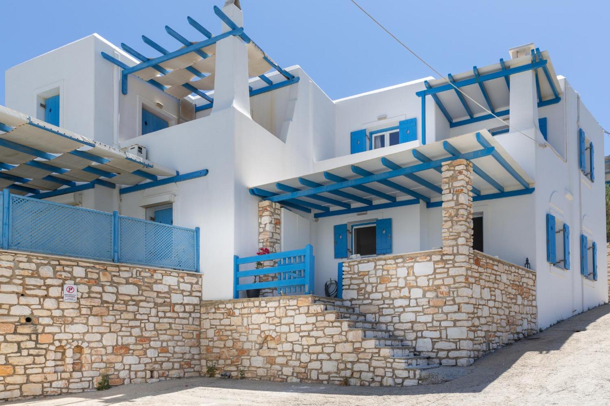 Cycladic Luxurious Maisonette Náousa Eksteriør bilde