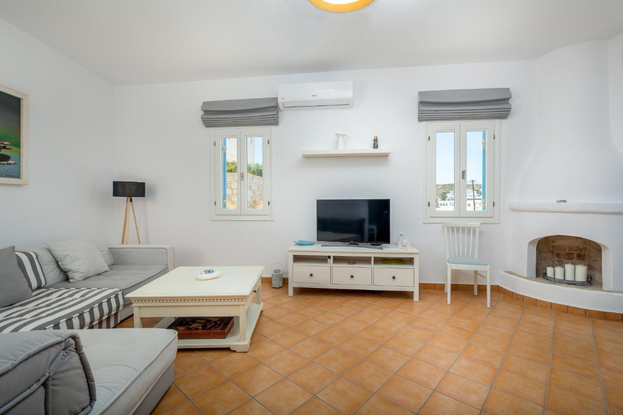 Cycladic Luxurious Maisonette Náousa Eksteriør bilde